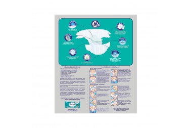 Pañales Desechables Content Medical Talla M 9 Unds