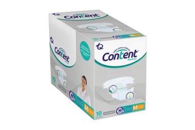 Pañales Desechables Content Medical Talla M 10 Unds
