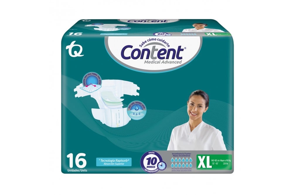 PANALES DESECHABLES CONTENT MEDICAL ADVANCED