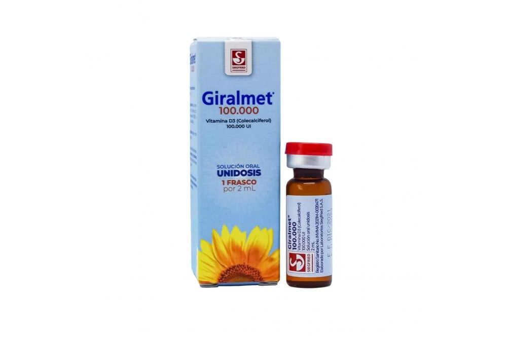 Solución Oral Giralmet 100000 Ui Unidosis 2 Ml