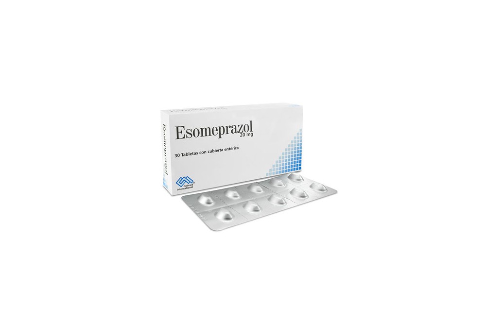 Esomeprazol 20 Mg Colmed 30 Tabletas Con Cubierta Entérica