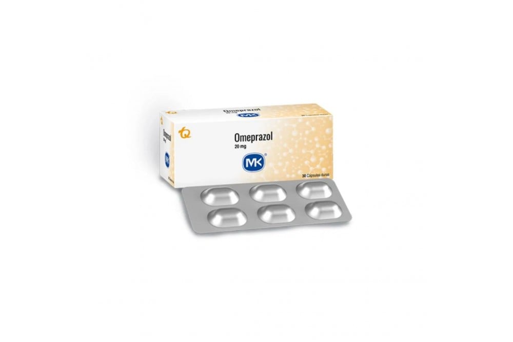 Omeprazol 20mg Mk 30 Capsula Dura