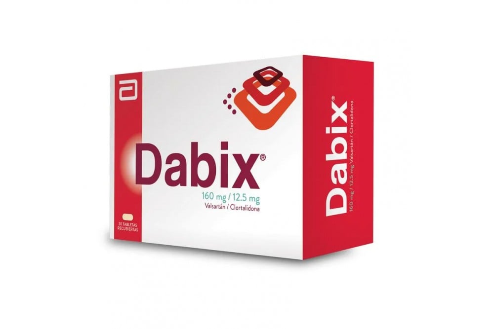 Dabix 160 / 12,5 Mg 30 Tabletas Recubiertas