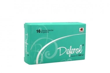 Deferol 7000 Ui 16 Cápsulas...