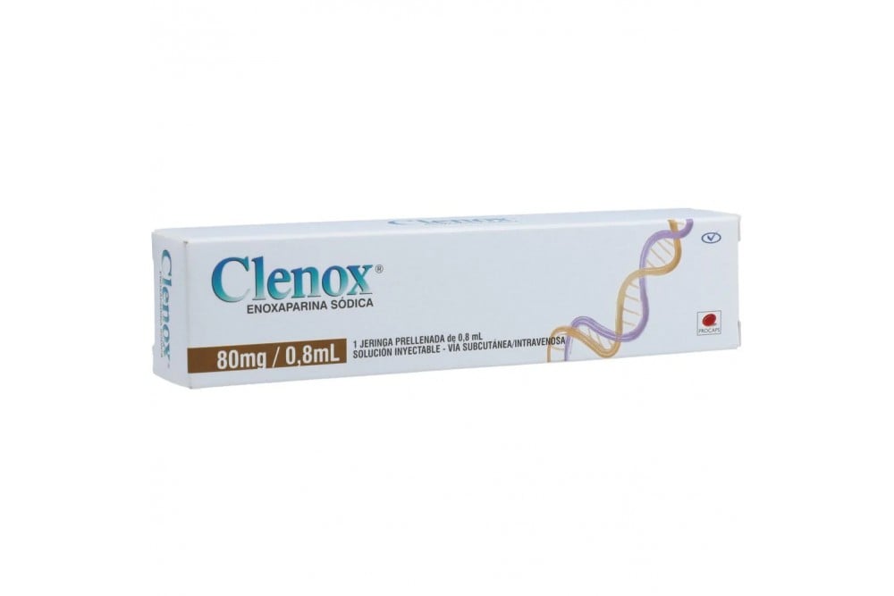 Clenox 80 Mg / 0.8Ml Solución inyectable Und