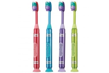 Cepillo Dental Gum Metallics Crayola Suave 2 Unds