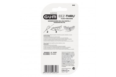 Enhebradores Gum Eez Thru 25 Unds