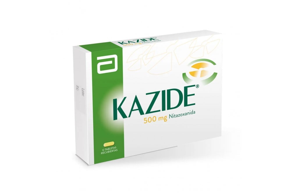 Kazide 500 Mg 12 Tabletas Recubiertas