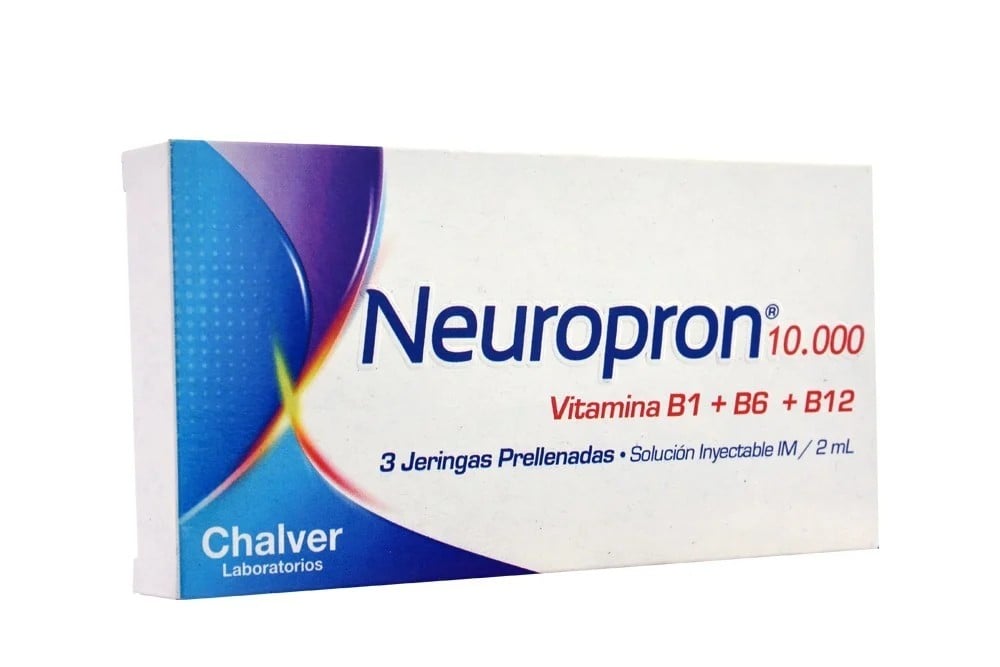 Neuropron 10.000 3 Jeringas Prellenadas