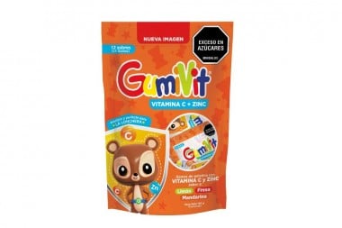 Gumivit Vitamina C + Zinc...