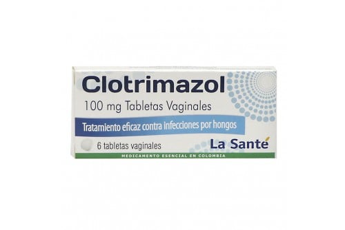 Clotrimazol 100 Mg Caja Con...