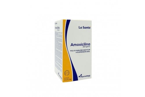 Amoxicilina 250 Mg /5 Ml...