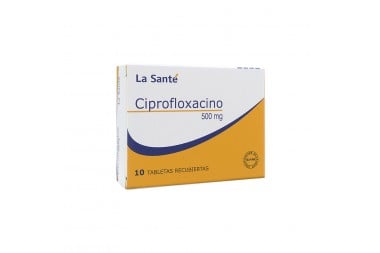 Ciprofloxacino 500 Mg Caja...