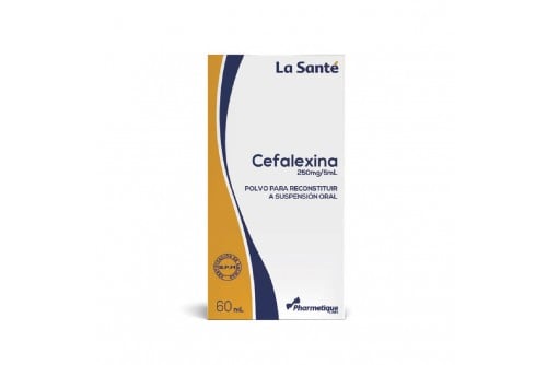 Cefalexina 250 Mg / 5 Ml...