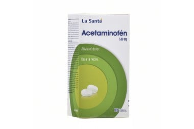 Acetaminofén 500 Mg Caja...