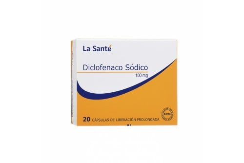 Diclofenaco Sódico 100 Mg...
