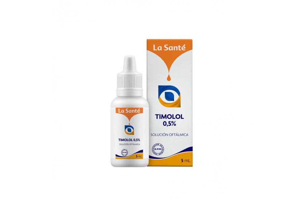 Timolol 0,5% Gotas Caja Con Frasco Con 5 Ml