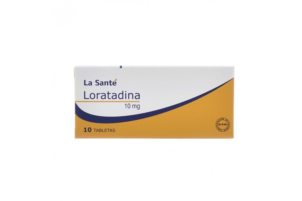 Loratadina 10 Mg Caja Con 10 Tabletas - La Santé