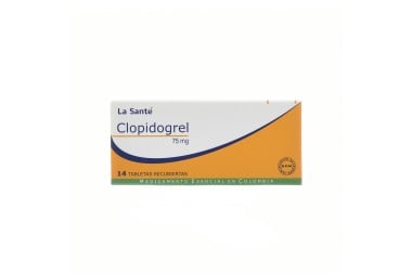 Clopidrogel 75 Mg Caja Con...