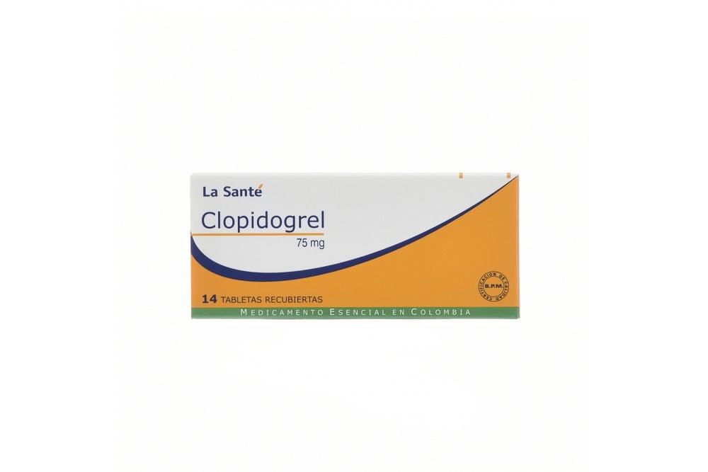 Clopidrogel 75 Mg Caja Con 14 Tabletas Recubiertas La Santé