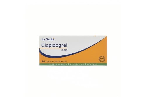 Clopidrogel 75 Mg Caja Con...