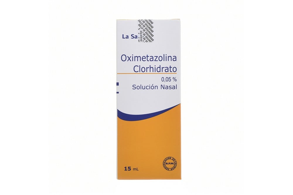 Oximetazolina Clorhidrato 0,05 % Caja Con Frasco X 15 Ml Solución Nasal – Arbofarma S.A.S.