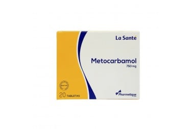 Metocarbamol 750 Mg Caja...