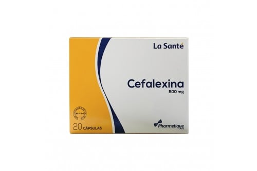 Cefalexina 500 Mg Caja Con...