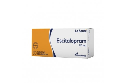 Escitalopram La Santé 20 Mg...
