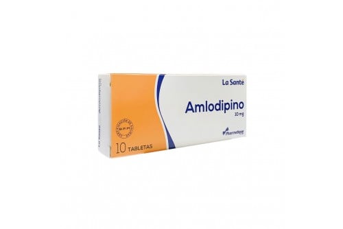 Amlodipino 10 Mg Caja Con...