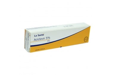 Aciclovir En Crema 5 % Caja...