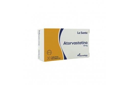 Atorvastatina 10 Mg Con 30...