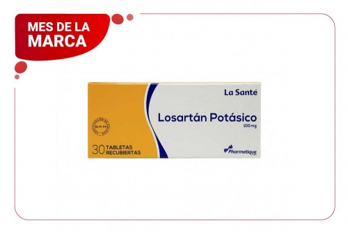 Losartán Potásico 100 Mg...