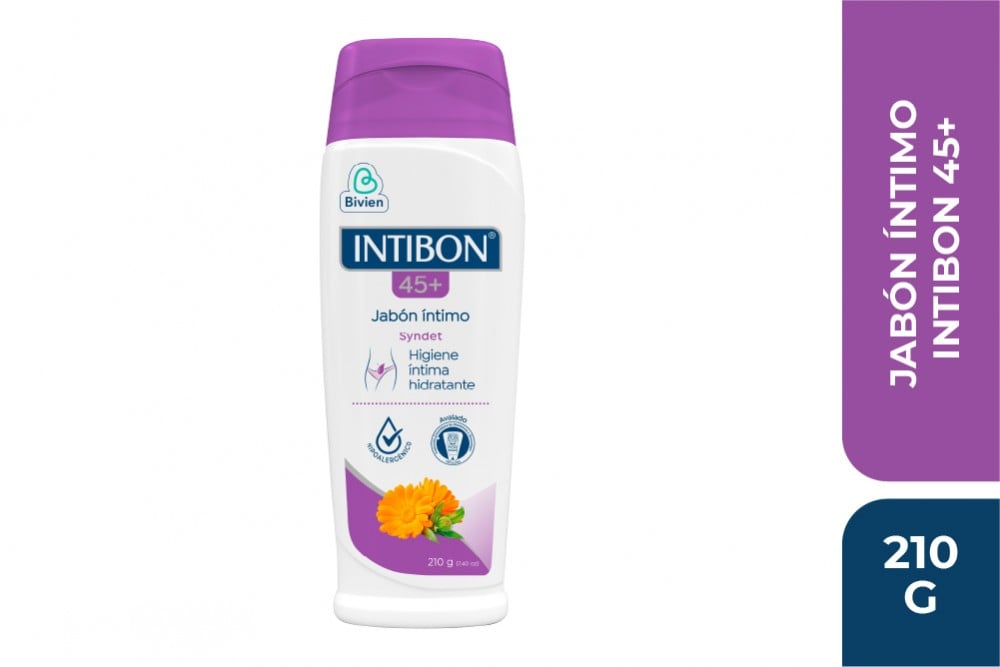 Jabón Intimo Intibon 45+ Syndet 210 G