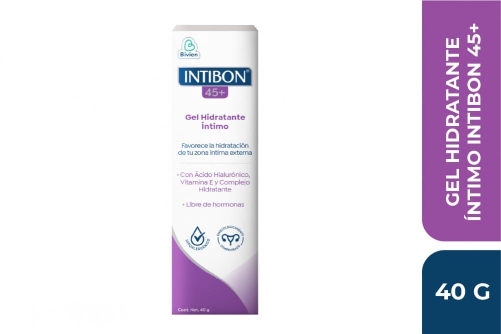 Gel Hidratante Intimo Intibon 45+ 50 G