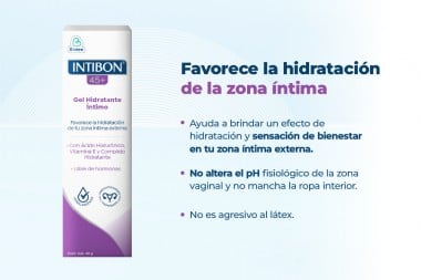 Gel Hidratante Intimo Intibon 45+ 50 G