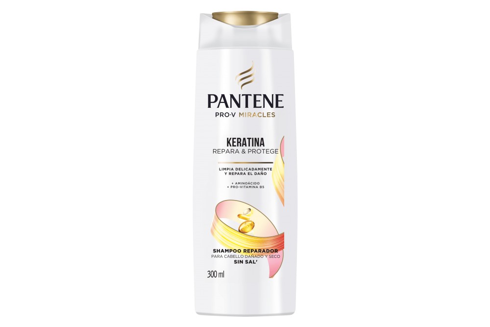 Shampoo Pantene Pro-V Repara & Protege Keratina 300 Ml