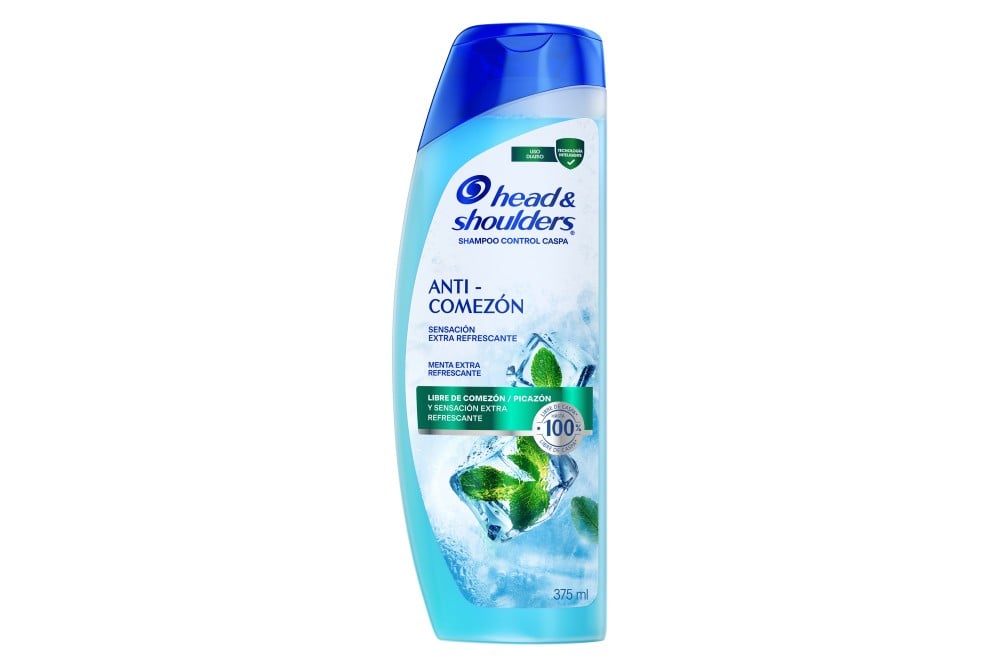 Shampoo Head & Shoulders Control Caspa Anti Comezón 375 Ml