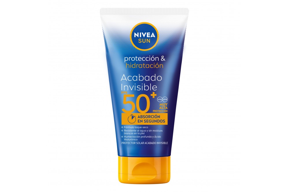 Protector Solar Nivea Sun SPF 50 Protección & Hidratación 150 Ml