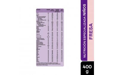 PediaSure En Polvo Peptigro Sabor Fresa 400 G