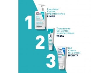 Gel Limpiador Cerave Control Imperfecciones 236 Ml