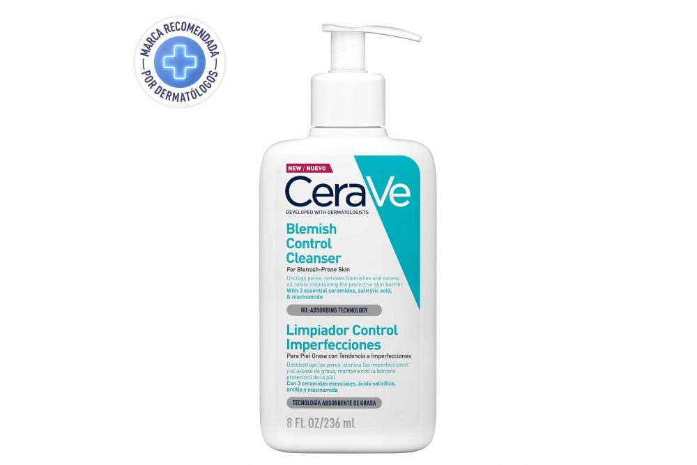 Gel Limpiador Cerave Control Imperfecciones 236 Ml