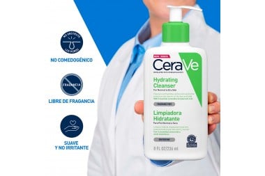 Gel Cerave Limpiador Hidratante 236 Ml