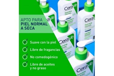Gel Cerave Limpiador Hidratante 236 Ml