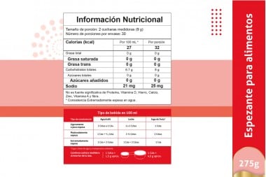 Almidon De Maiz Modificado Spezante 275 G