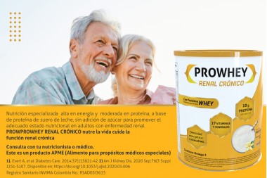 Alimento Prowhey Renal Cronico 378 G