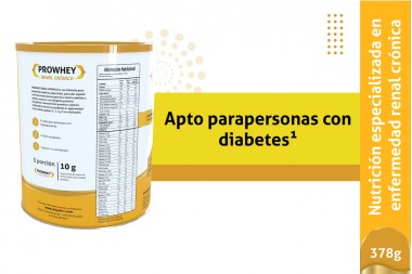 Alimento Prowhey Renal Cronico 378 G
