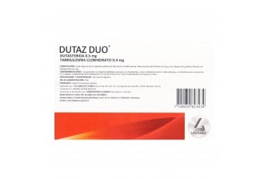Dutaz Duo 0,5Mg / 0,4Mg 30 Cápsulas Duras