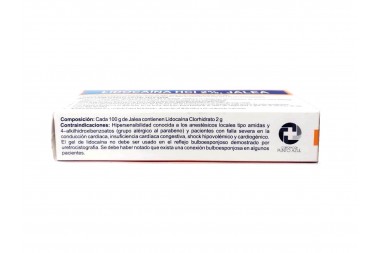 Jalea Lidocaina Hcl 2% Con Aplicador 30 G