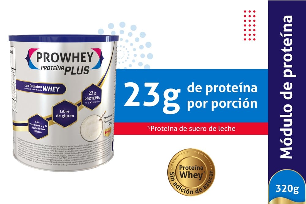 Prowhey Plus Con Proteina 320 G